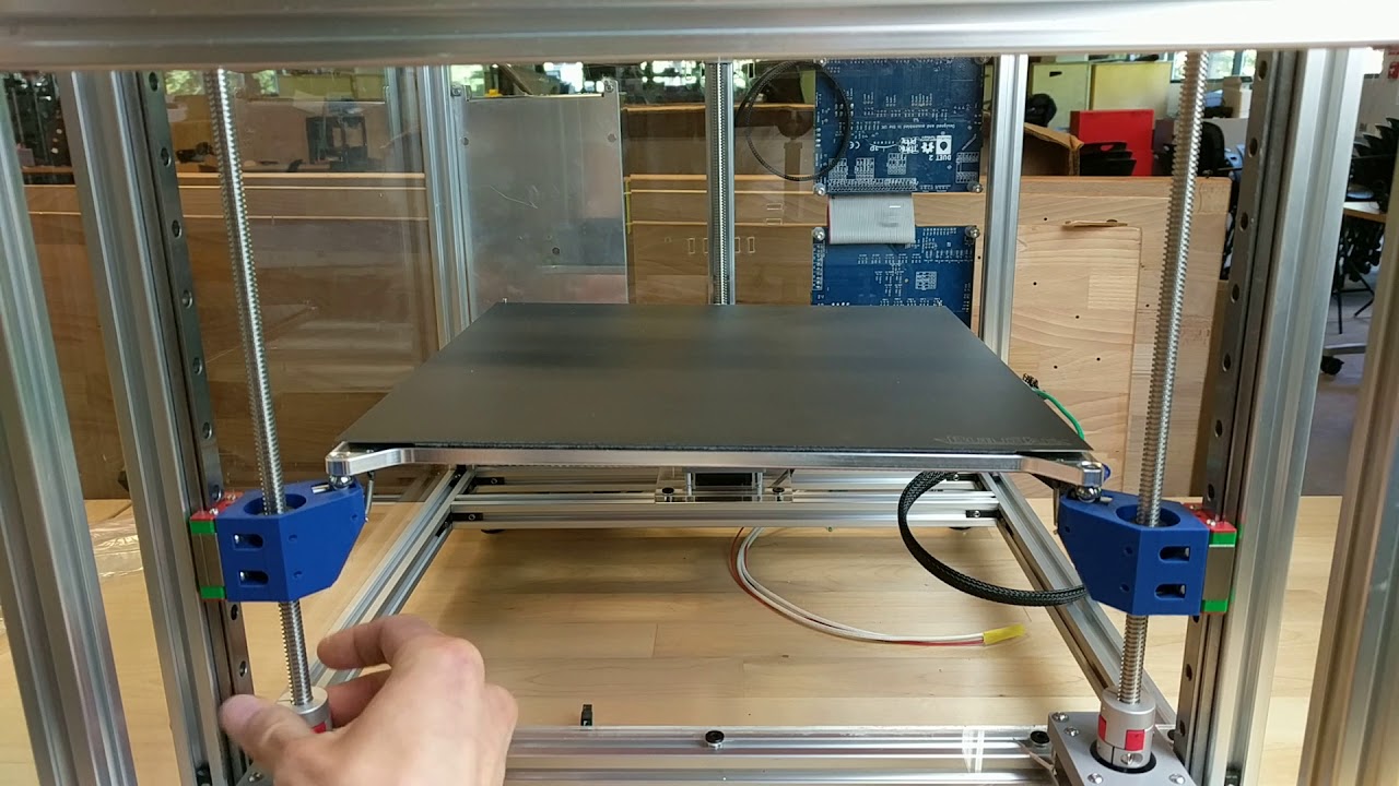 Kinematically-Coupled 3D Printer Bed Proof of Concept