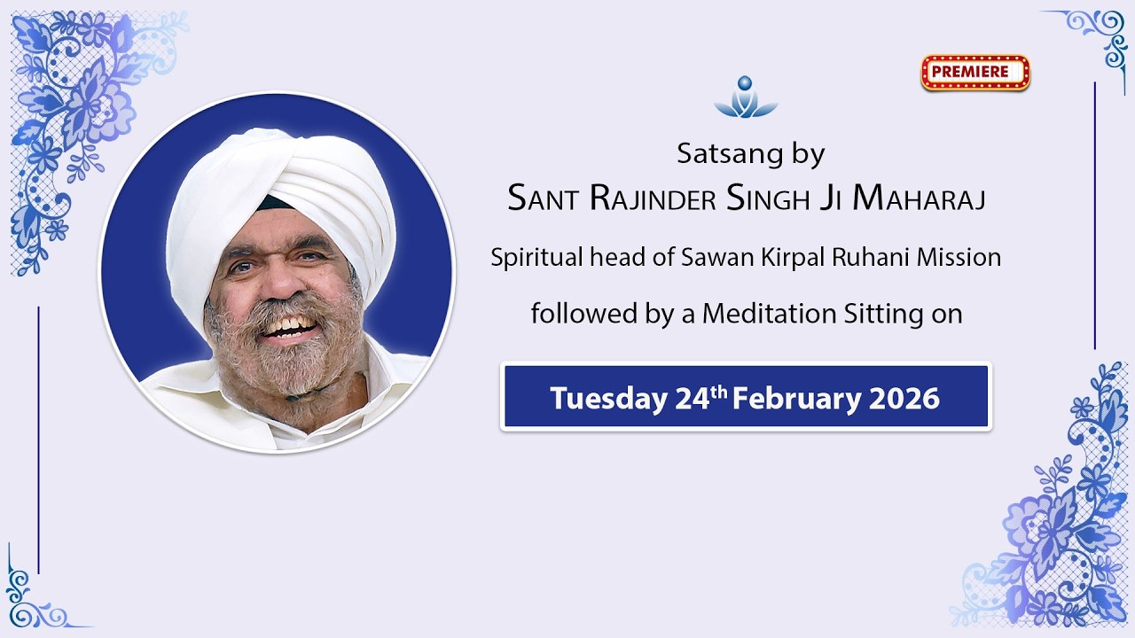 Satsang By Sant Rajinder Singh Ji Maharaj - Feb 24, 2026