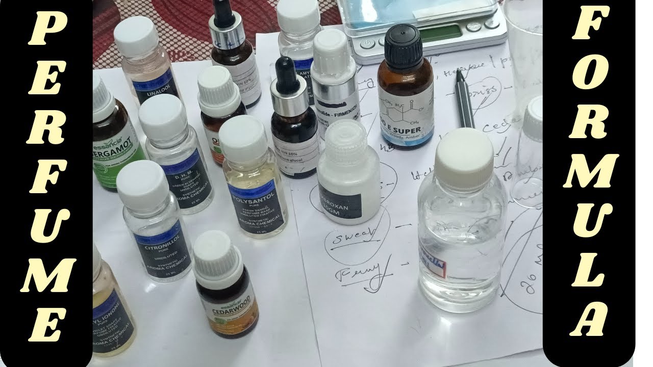 FREE- PERFUME FORMULA - CREATION - LEARNING - PART-1 -  How to structure ? Notes , Modifications ..