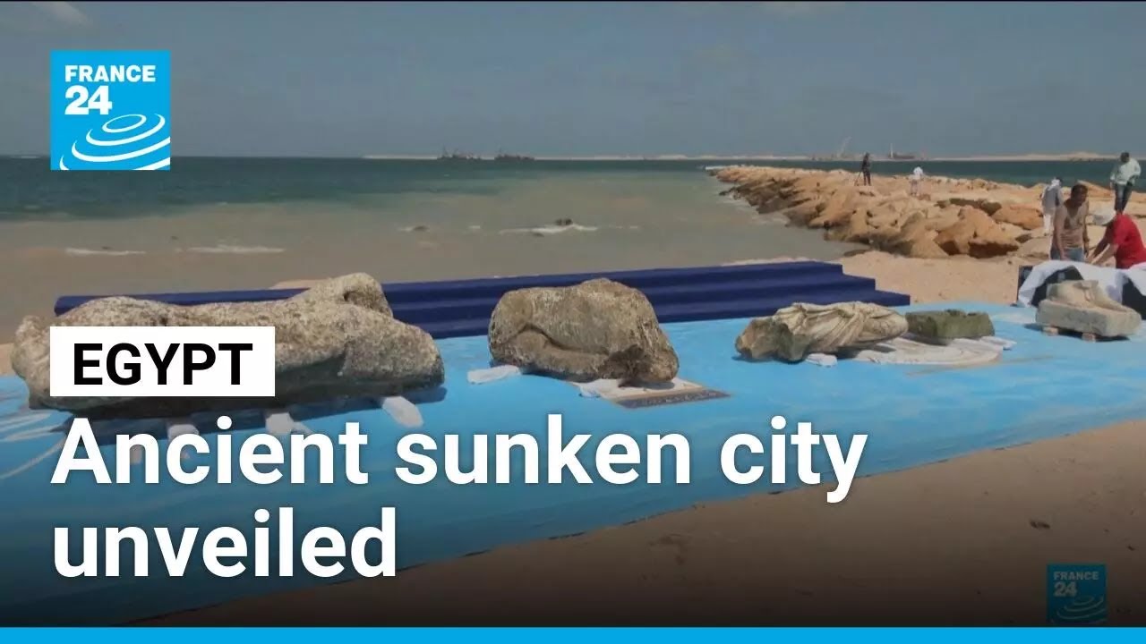 Egypt unveils 2,000-year-old sunken city &bull; FRANCE 24 English