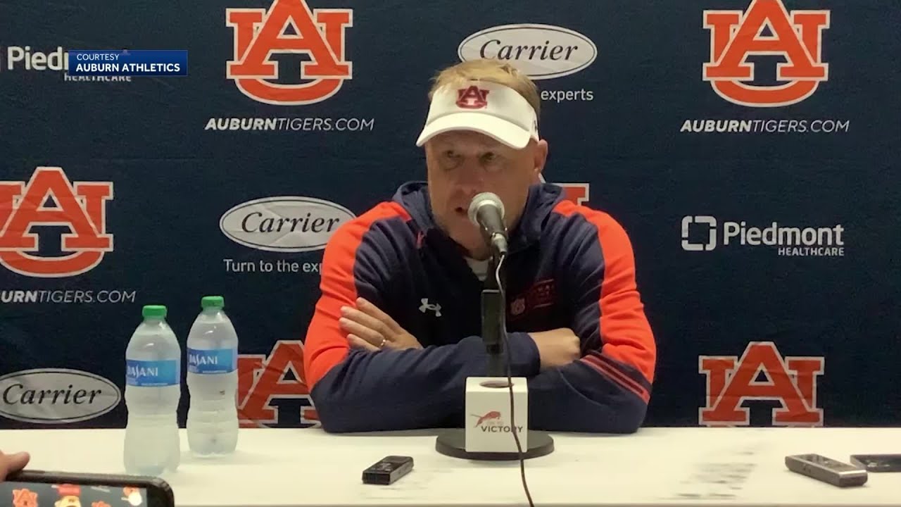 Auburn head coach Hugh Freeze on the Tigers win in California