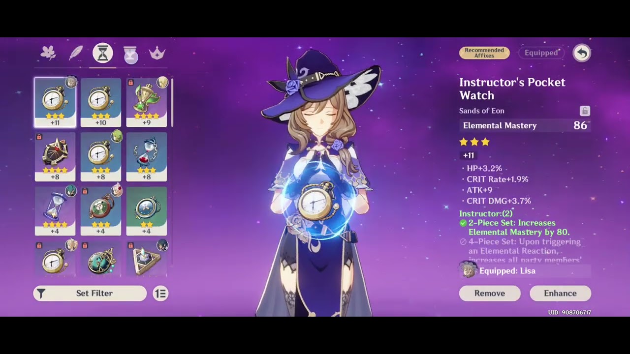 F2P Hyperbloom Lisa, Barbara, Xingqui, and Dendro Traveller
