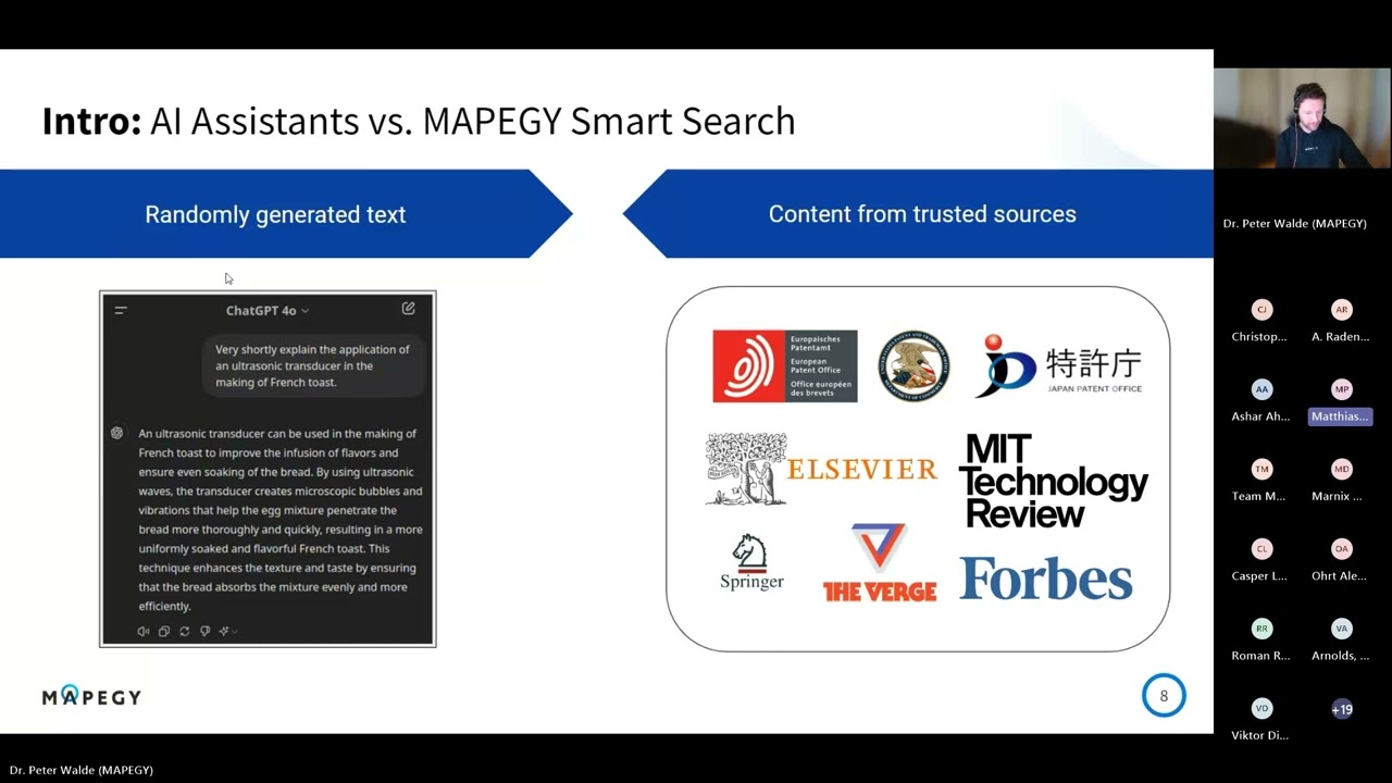 MAPEGY Webinar Unveil the Future with SCOUT's Smart Search