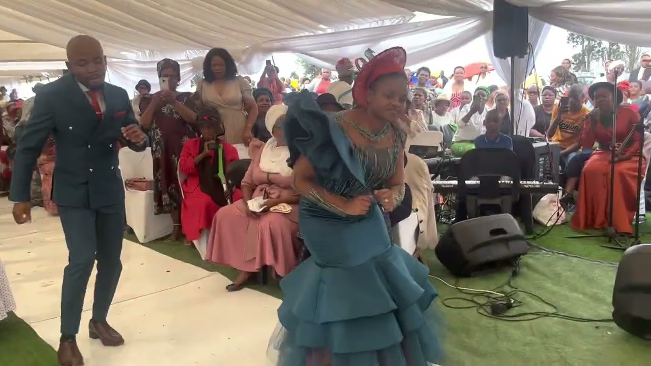 Grandmarch of Mr and Mrs Ngwane Reception
