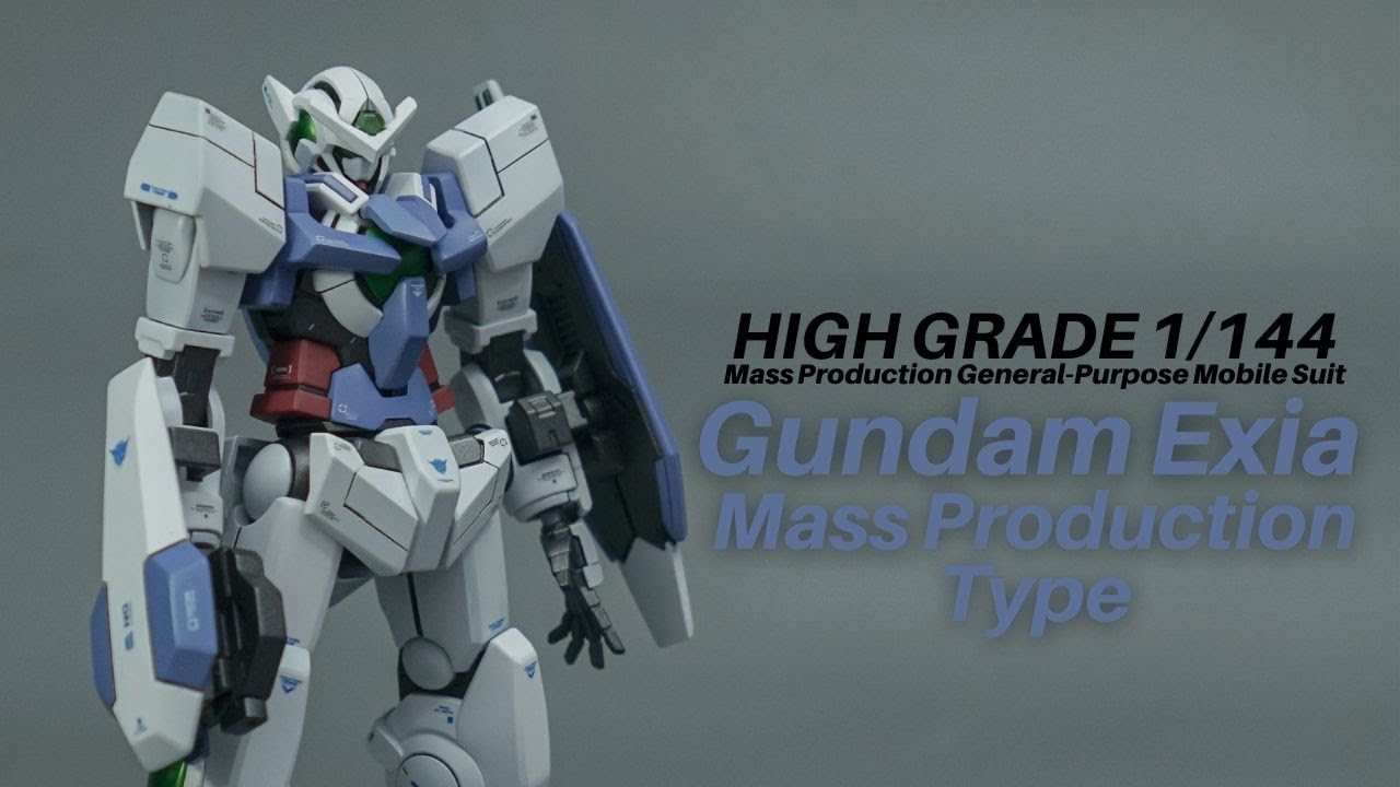 Gundam Custom Build : HG Gundam Exia Mass Production Type
