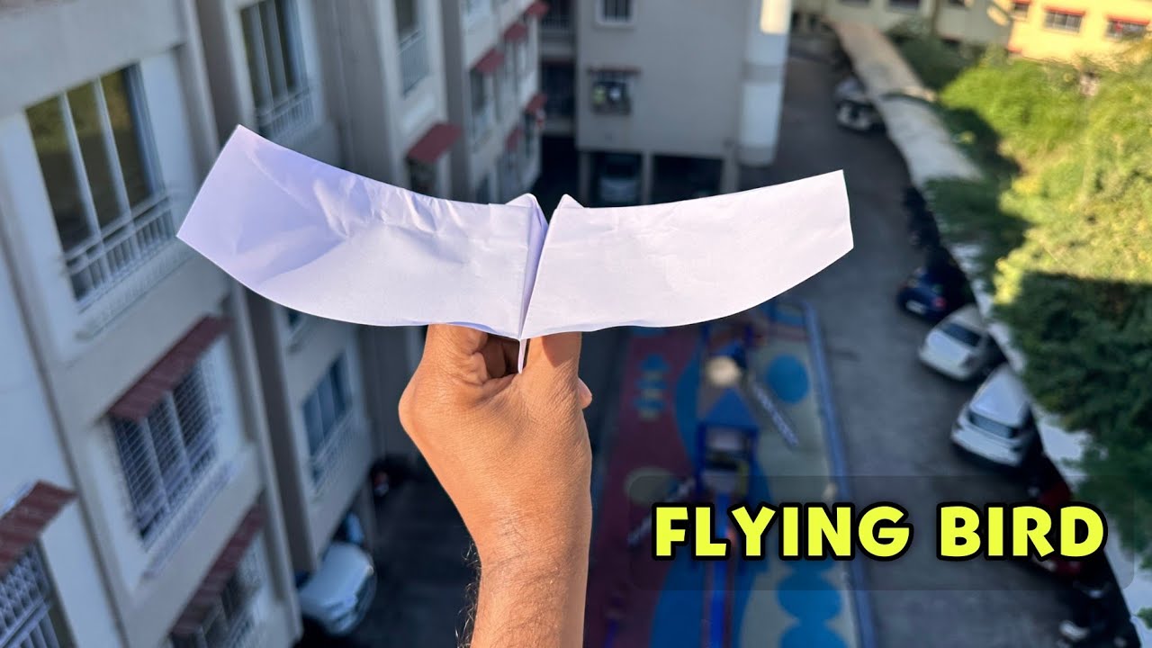 new flying bird plane, notebook paper flapping bird plane, best flying new bird airplane 