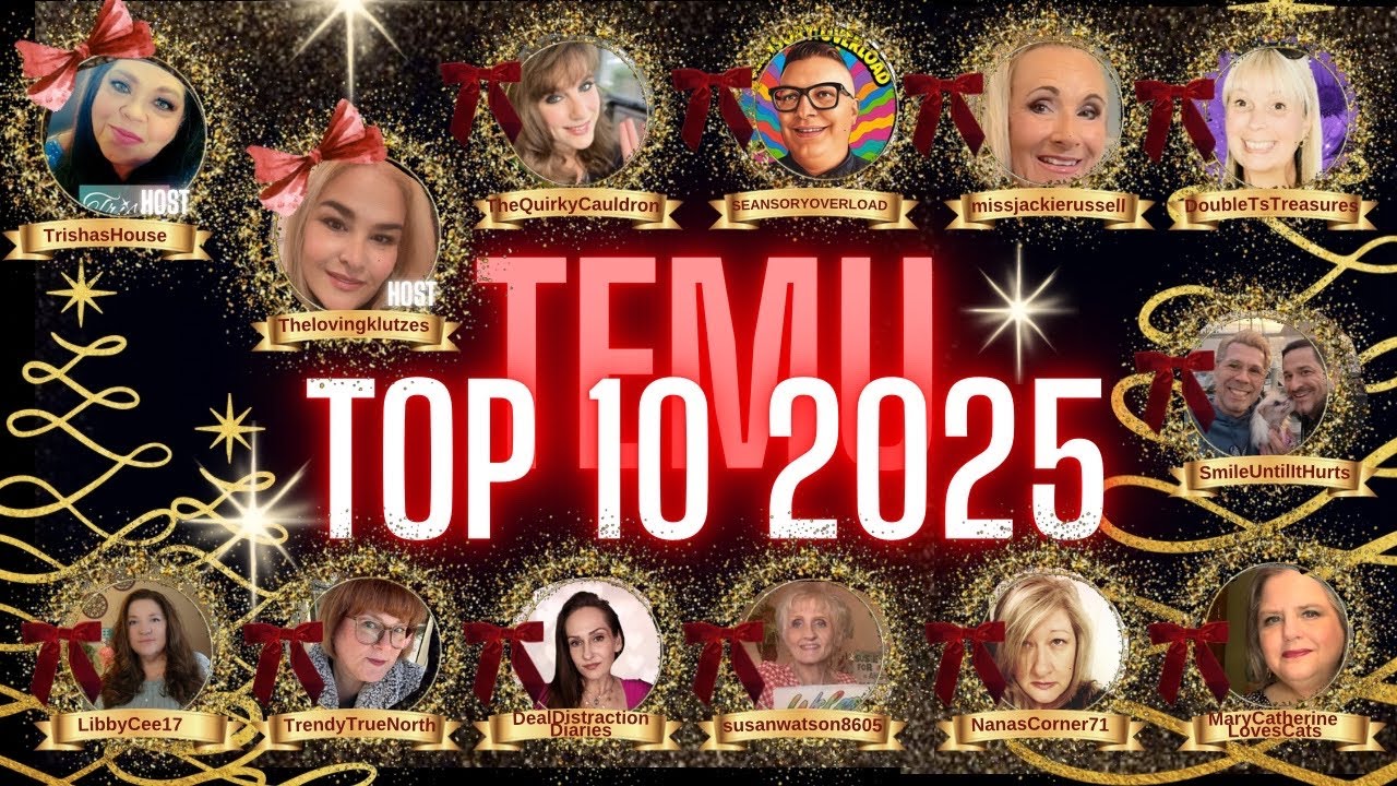 🎁 TEMU 2025 Top 10 Items Collab