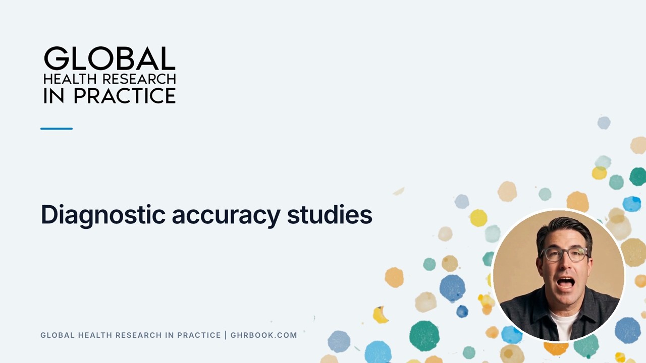 Diagnostic accuracy studies