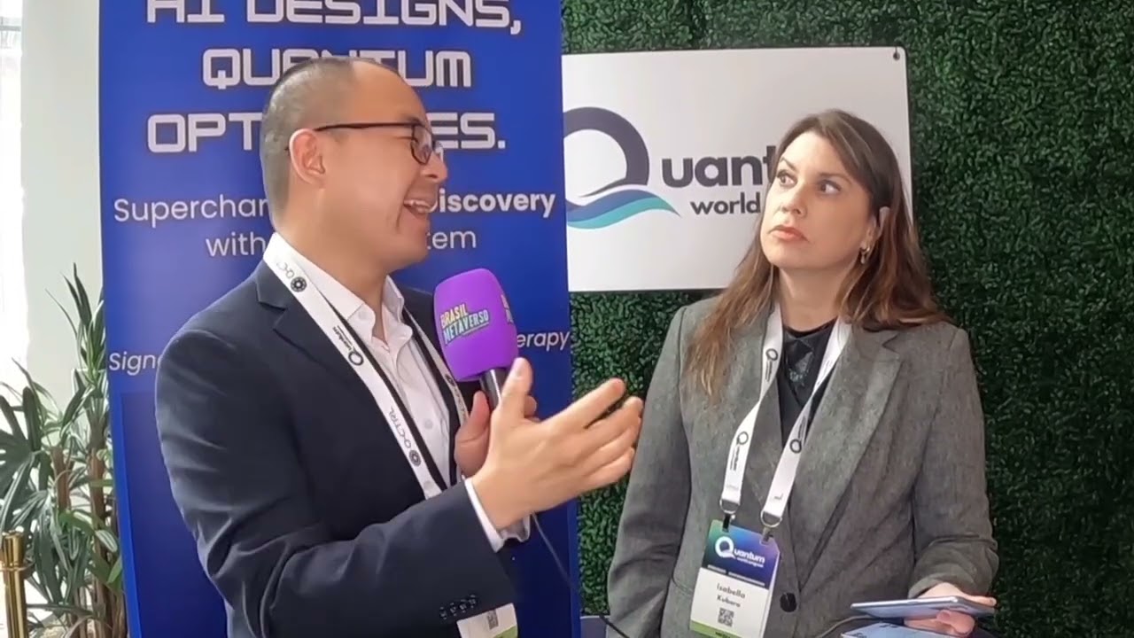 Professor PHD Halejin Kim,CO Biotech fala sobre Quantum Computing no Quantum World Congress 