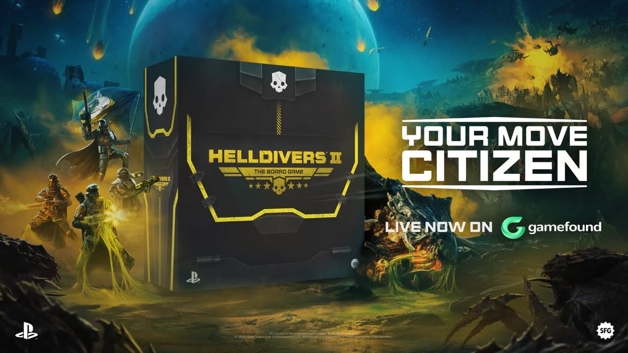 HELLDIVERS 2: The Board Game - Launch Trailer