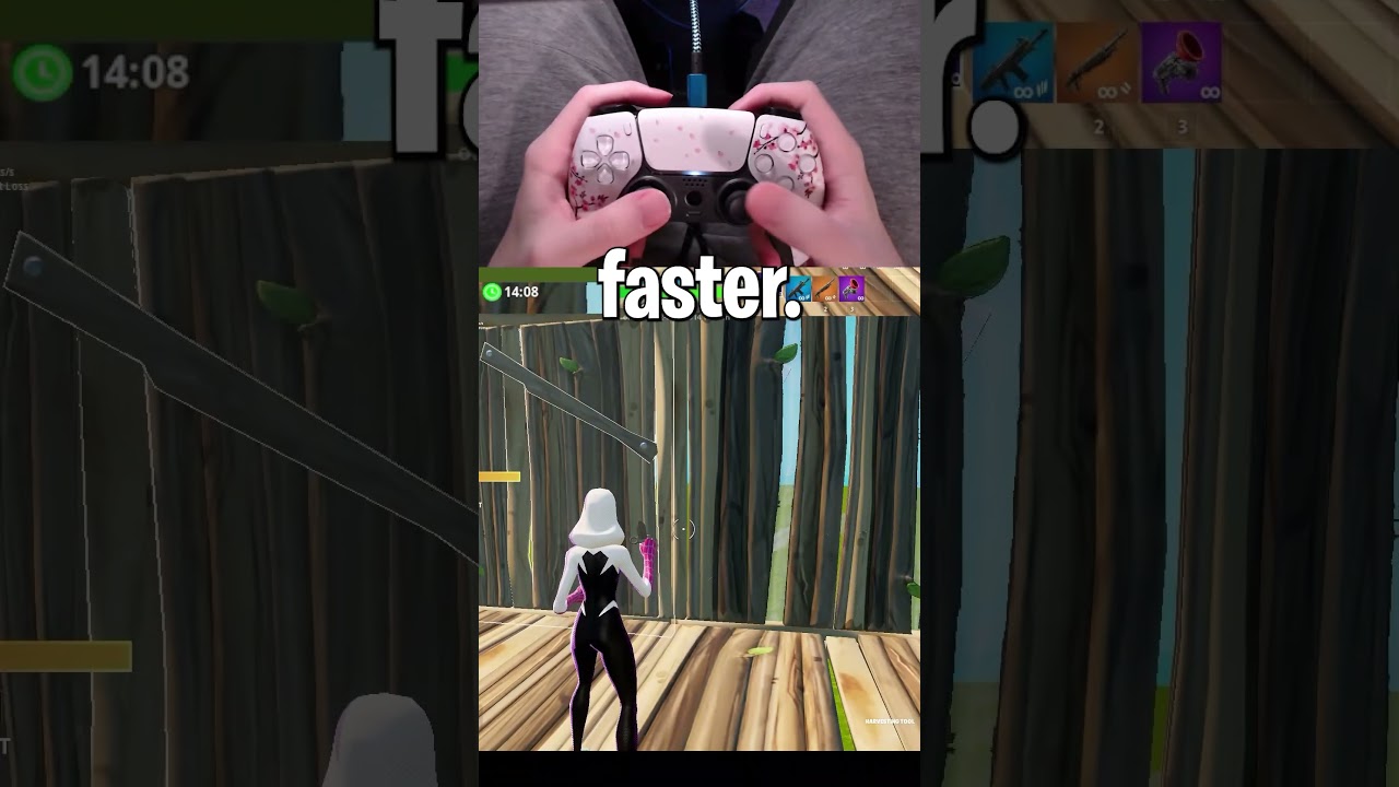 Как сделать сброс одной кнопкой на контроллере 🔥 #fortnite #bestcontrollersettings