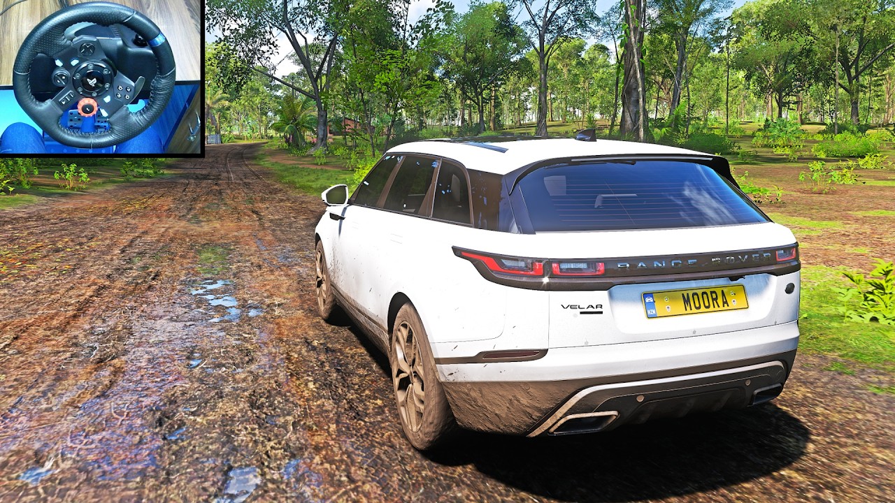 Range Rover Velar - Forza Horizon 5 | Off-roading | Logitech G29 Steering Wheel Gameplay