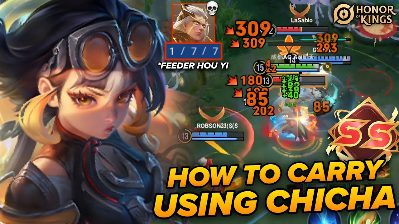 HOW TO CARRY A FEEDER MARKSMAN IN EARLY SEASON RANK USING NEW HERO CHICHA?! | CHICHA BUILD & ARCANA