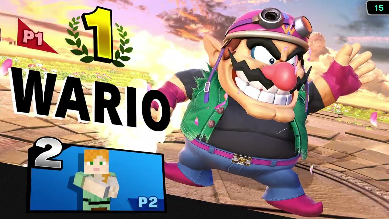 steve vs wario