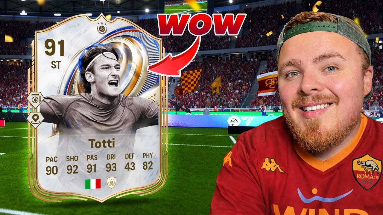 91 TOTY Icon SBC Totti is the BEST SBC of TOTY?! 🤯 FC 26 Player Review