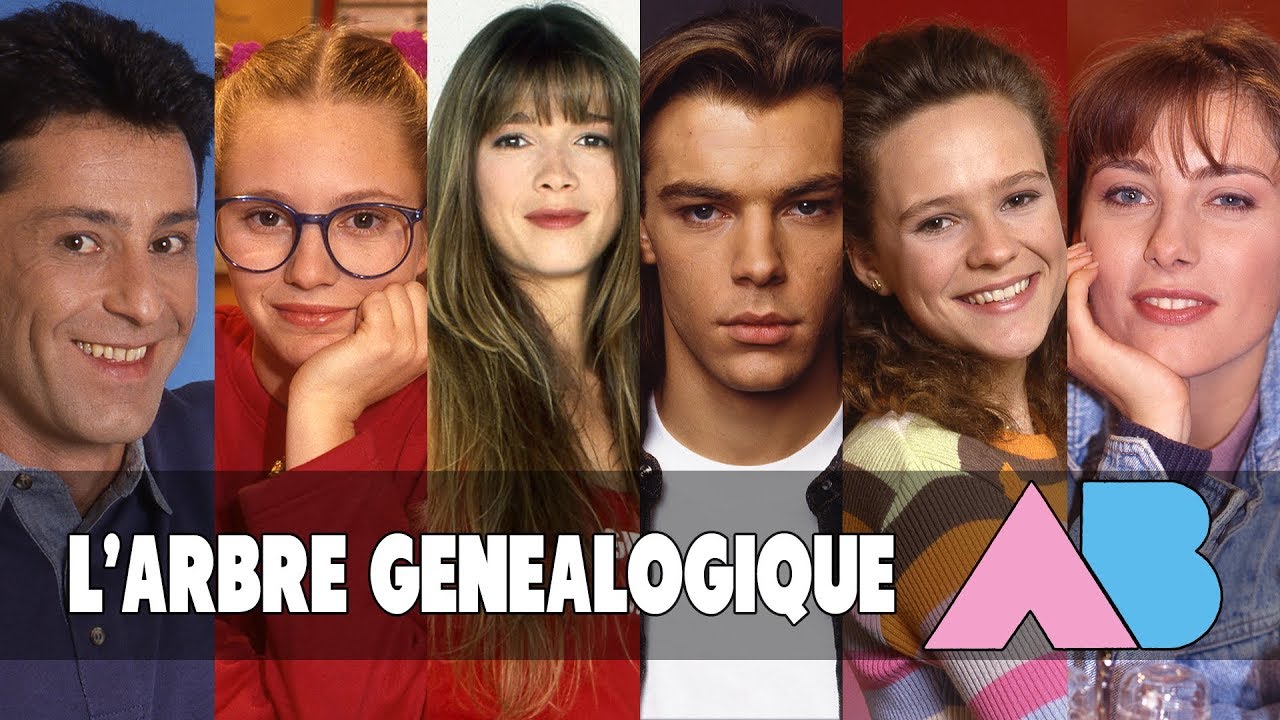 L'arbre généalogique des Sitcoms AB (de Salut les Musclés aux Mystères de l'amour)