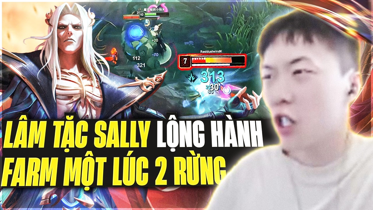 Gặp Yasuo Siêu Thọt Nhưng Thích Chỉ Huy Và Cách Karthus Của Sally Farm Một Lúc 2 Rừng Cực Chill