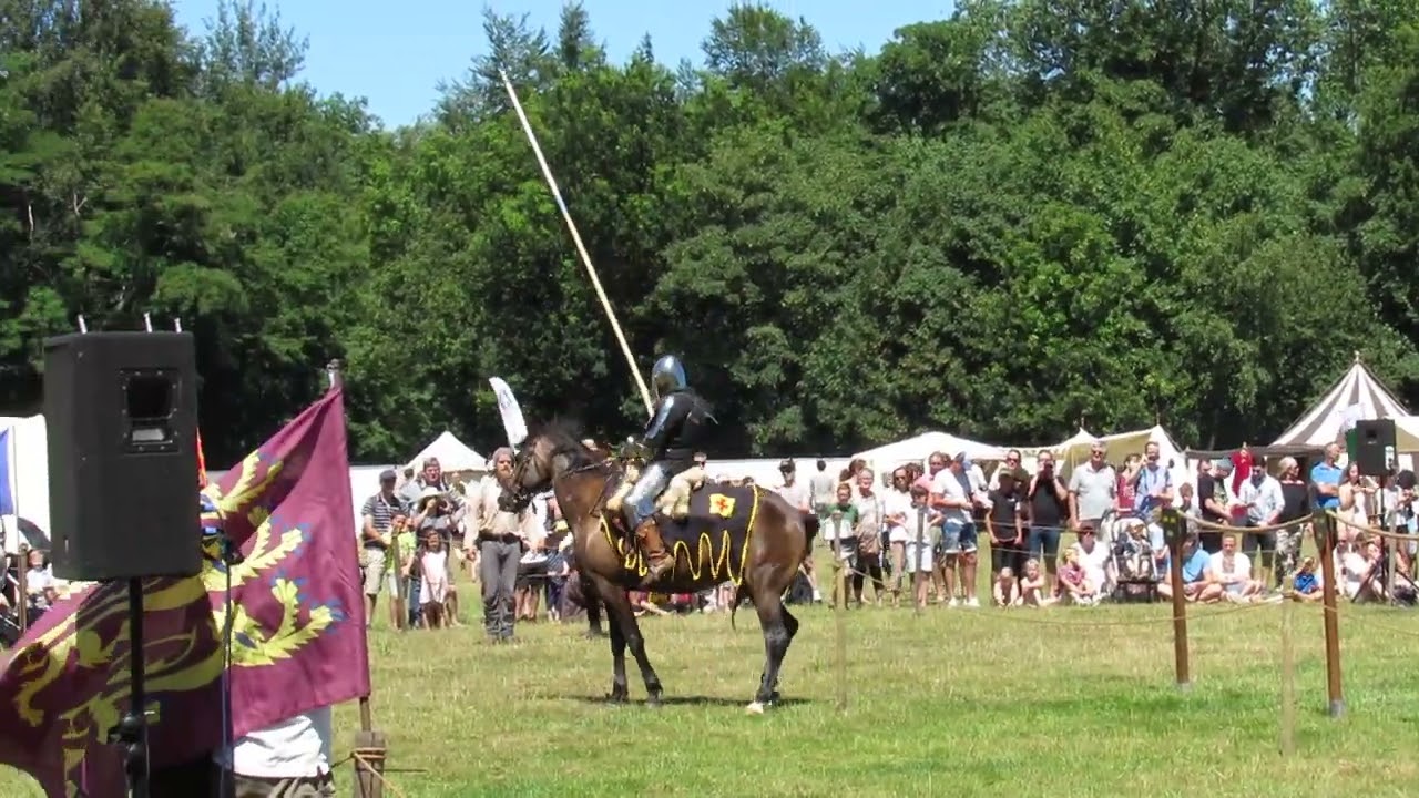 Joust at Brederode castle