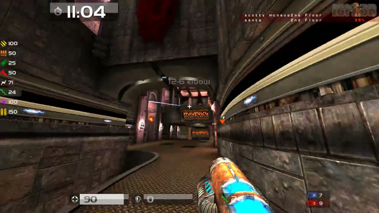 Quake Live: 3v3 Campgrounds CA - posT (POV) - 2024/12/10