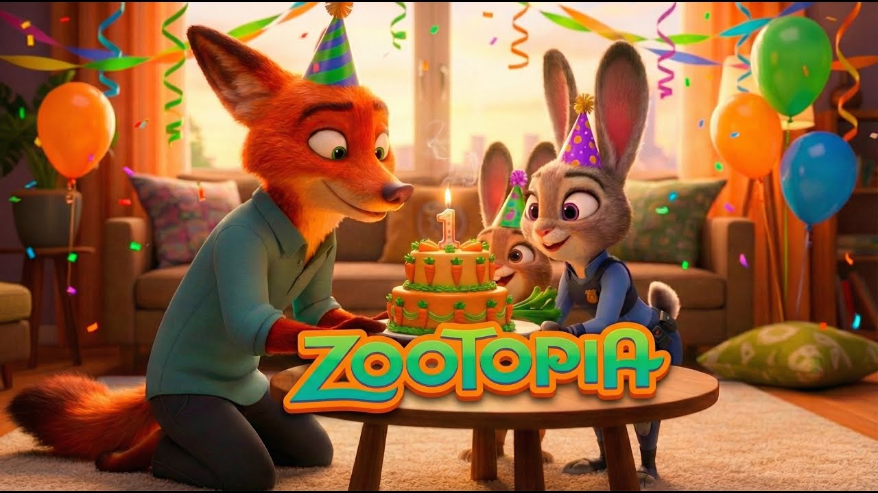 Zootopia 2 | A Sweet Birthday Surprise for Judy and Nick’s Child