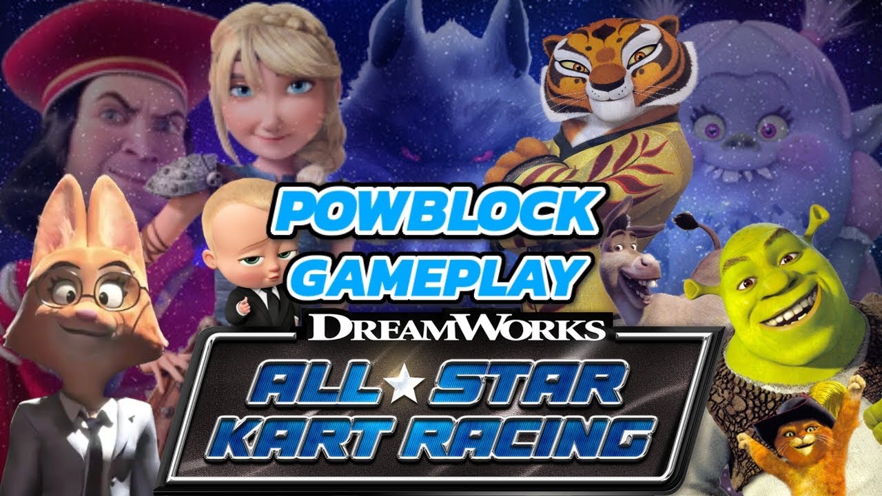 Launch Day Party! NEW CHARACTERS! Online Multiplayer & More - DreamWorks All-Star Kart Racing LIVE