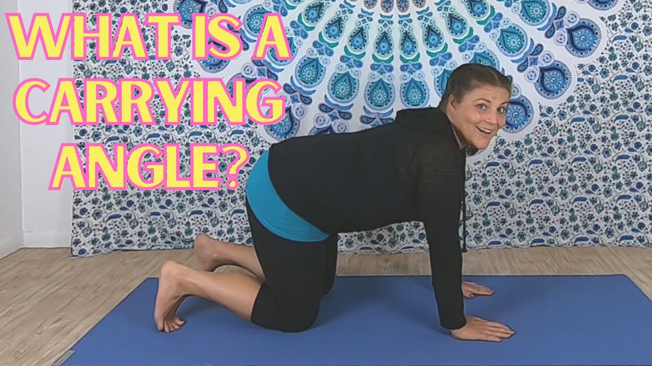 What is a Carrying Angle? Learn how it can affect your DownDog & Plank! (You CAN do yoga series)