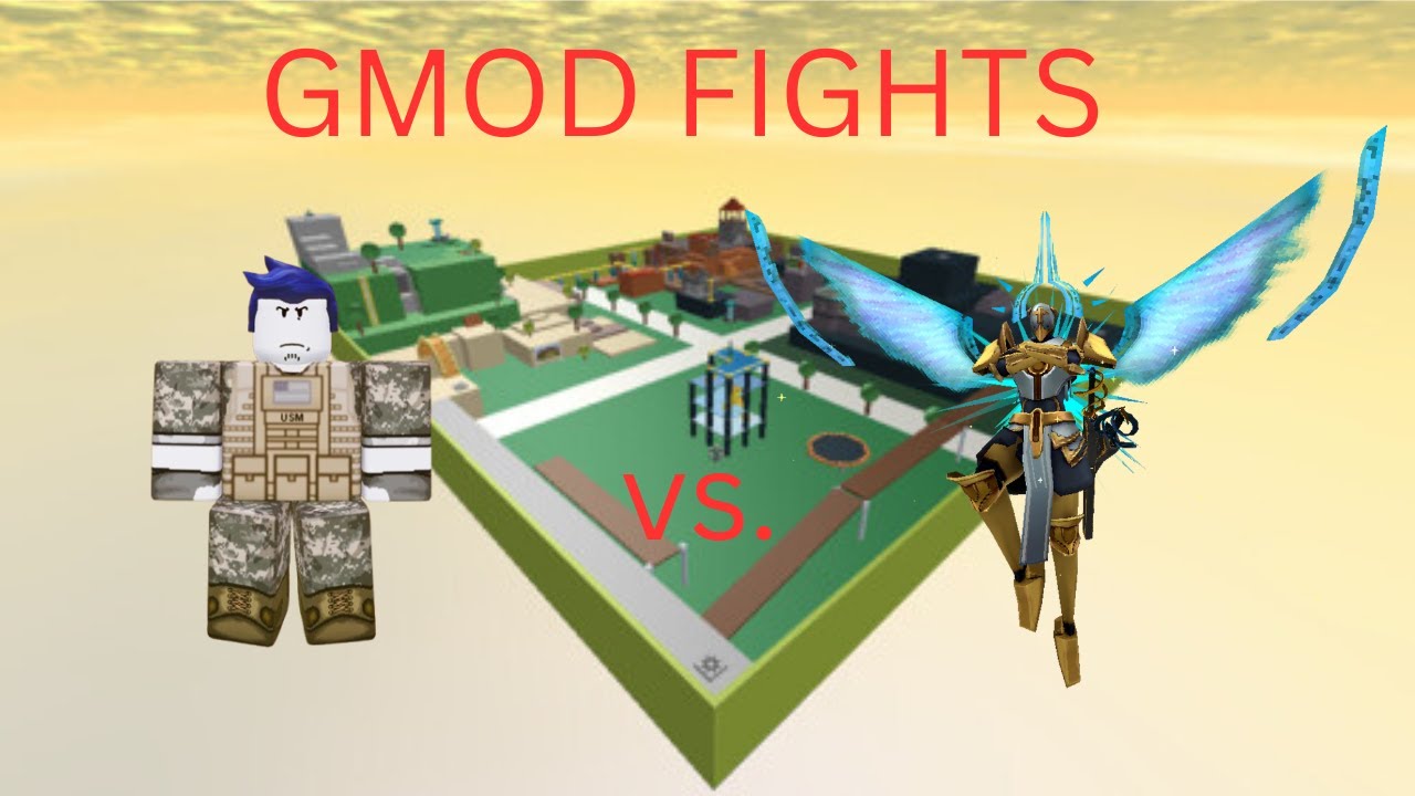 Guest 1337 vs. Gabriel, Judge of Hell - Garry's Mod