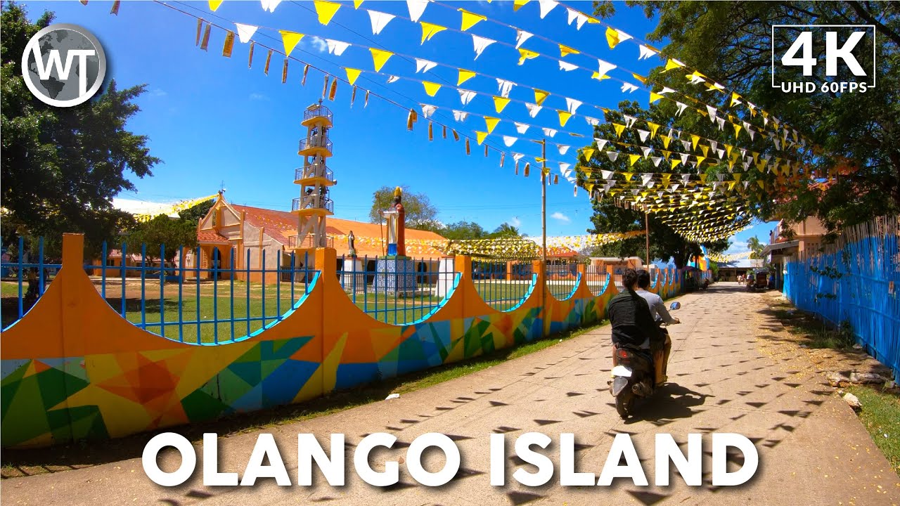 Olango Island, Sabang to Santa Rosa - 🇵🇭 Philippines - 4K Walking Tour