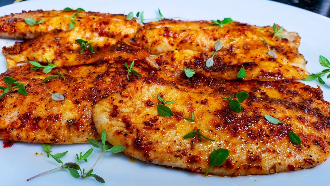 Всего 3 ингредиента. Вкусное филе тилапии, запеченное в духовке, за 10 минут. Простой и быстрый р...
