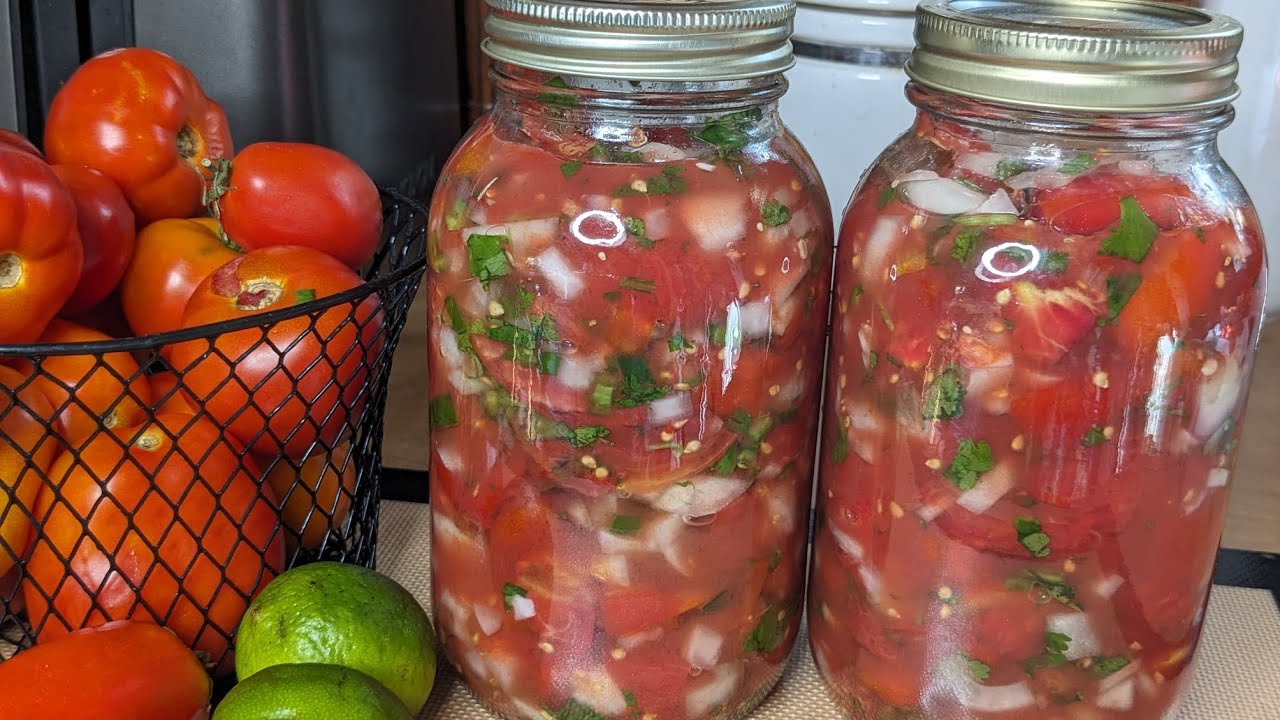 Homemade Pico De Gallo - Fresh From My Garden