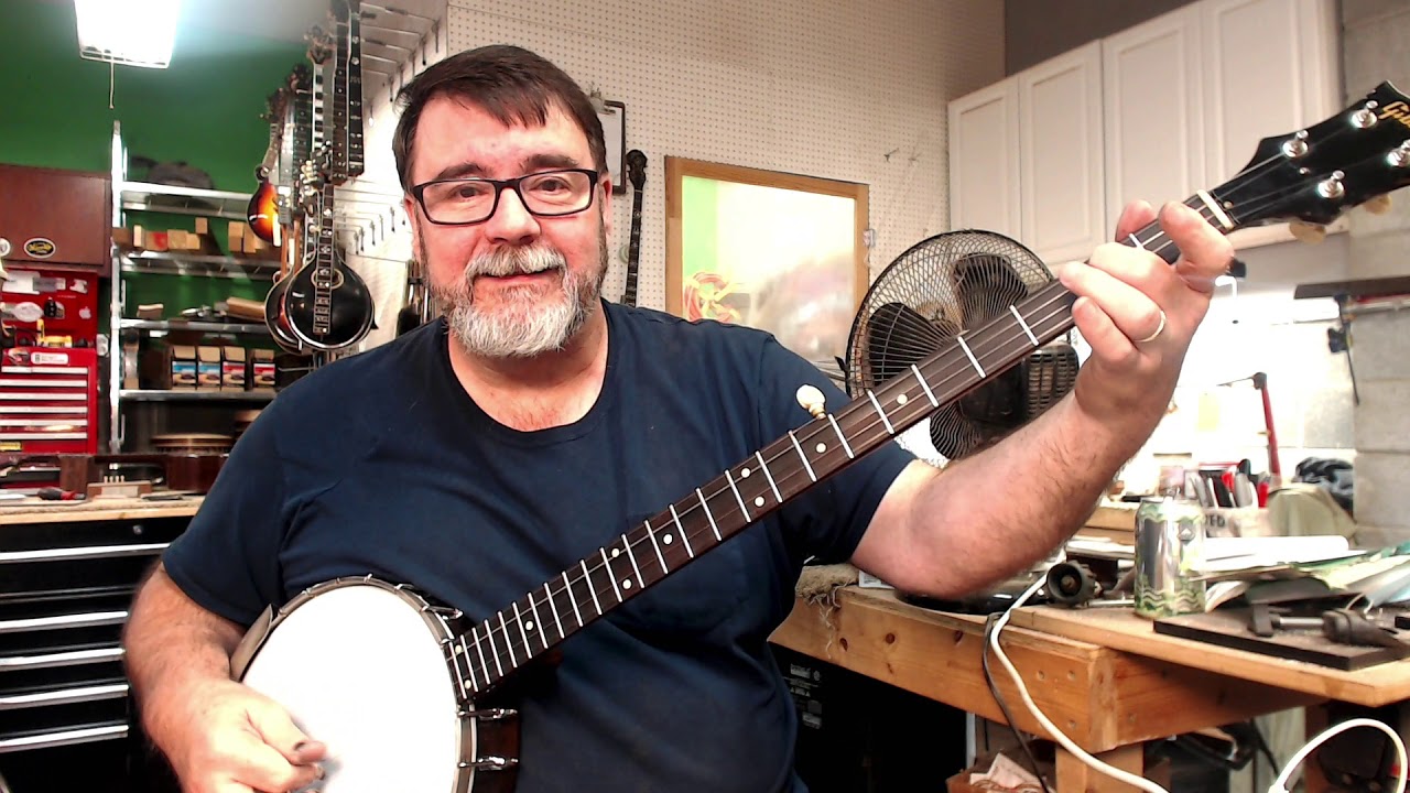 1963 Gibson RB 175 Long Neck Banjo Demonstration