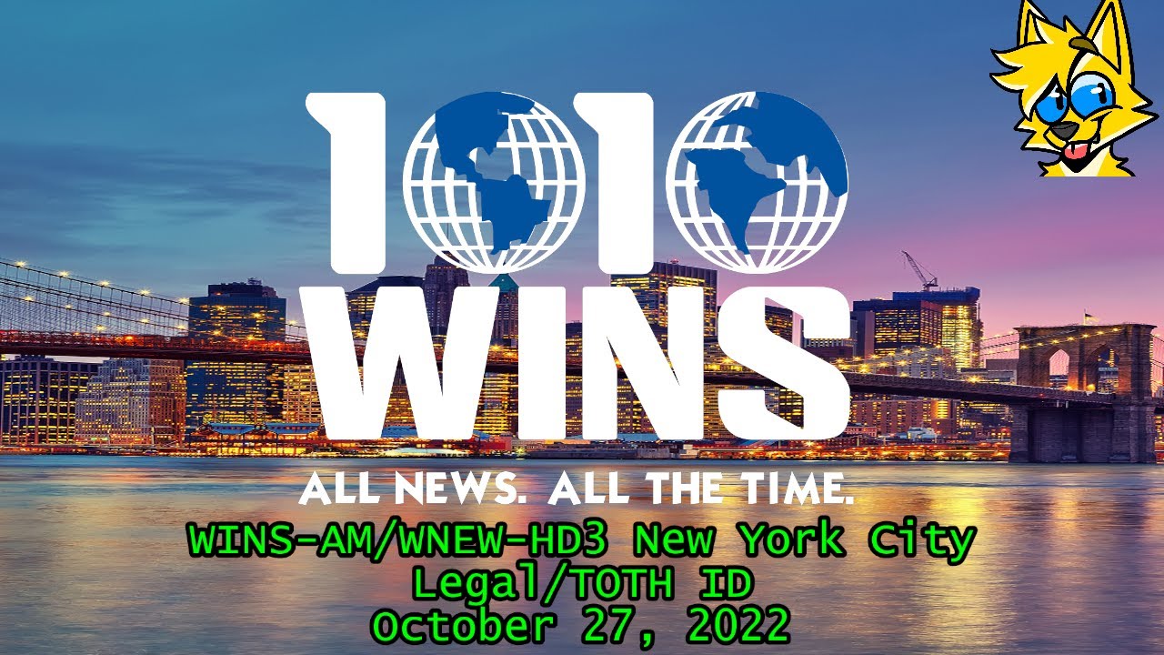 1010 WINS | WINS-AM/WNEW-HD3 New York, NY Legal/TOTH ID (10/27/22)