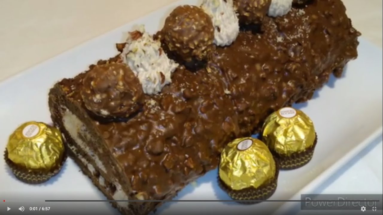 Biscuit roulé FERRERO ROCHER