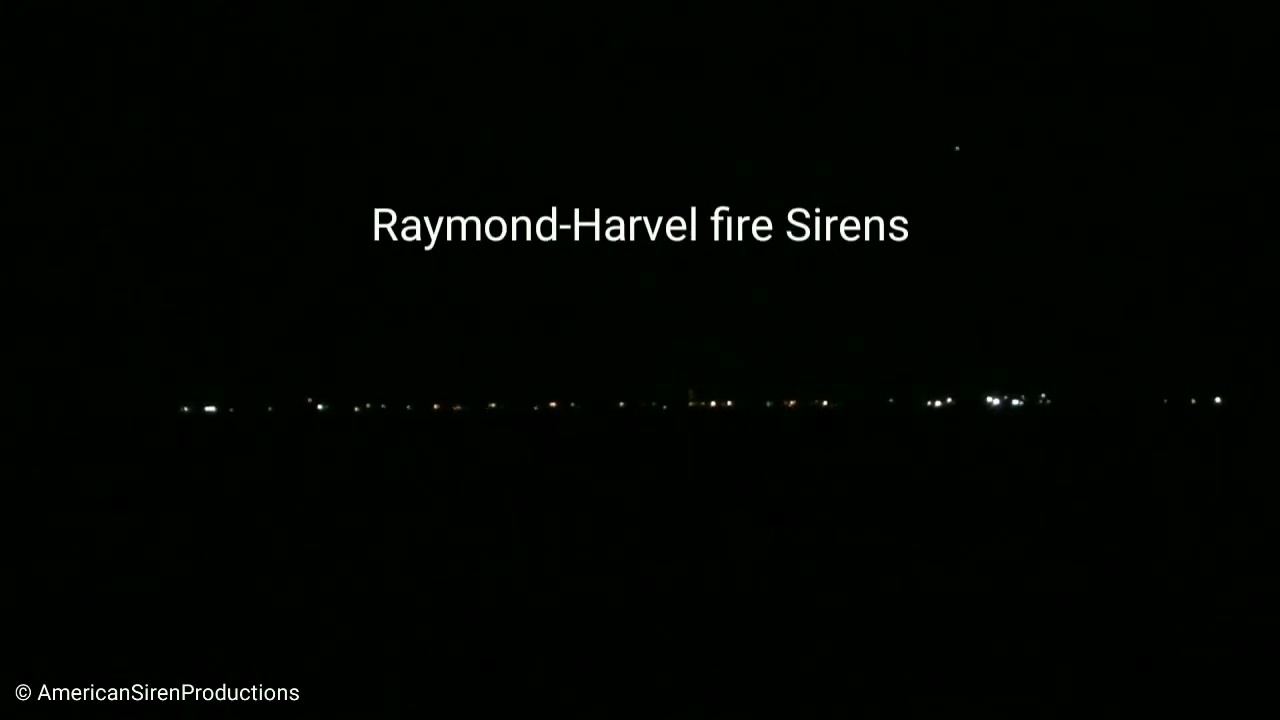 Fire Sirens, Raymond-Harvel Fire, Montgomery County, iL
