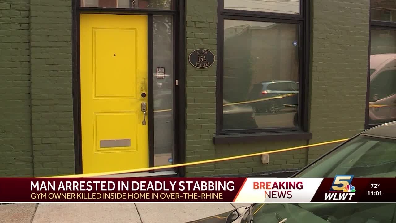 Police make arrest after gym owner was stabbed to death in Over-the-Rhine home
