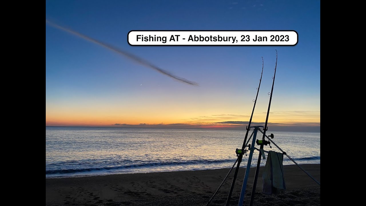 Fishing AT - Abbotsbury, Chesil Beach for cod and whiting on 23 Jan 2023