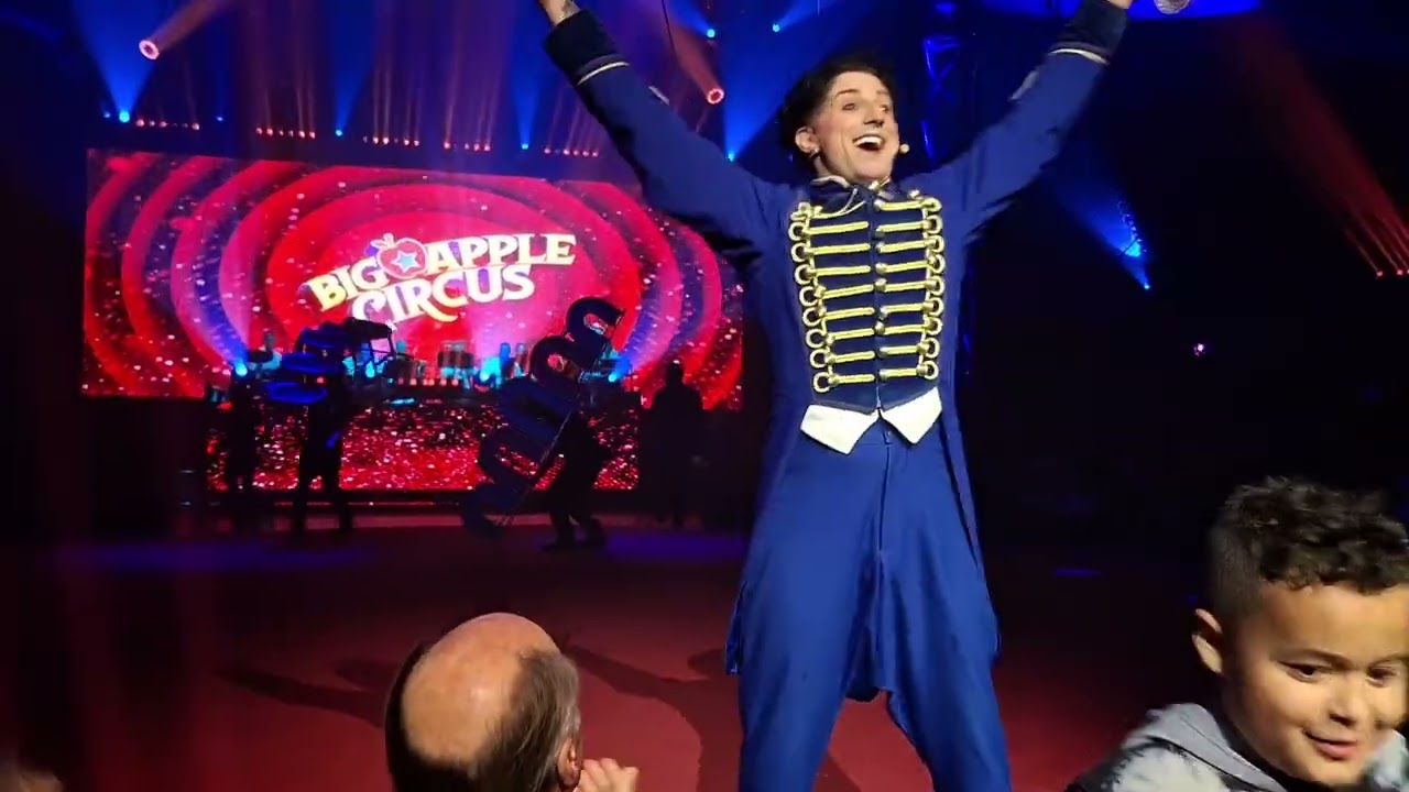 My grandson Mikey was picked at the Big Apple Circus 🎪