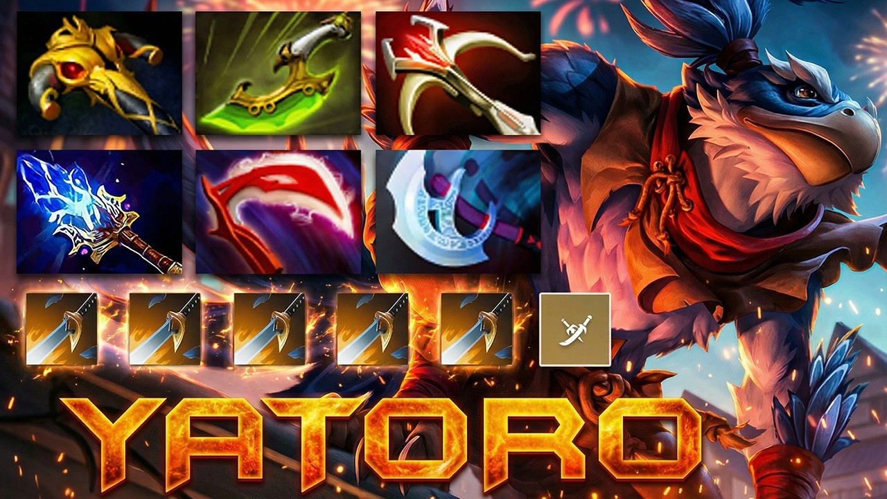 YATORO KEZ WORLD CLASS CARRY | Dota 2 Pro Gameplay!