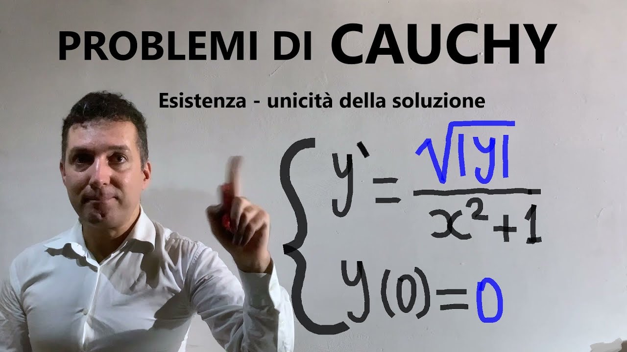 Problemi di Cauchy .Esistenza e unicità in piccolo. Esercizi