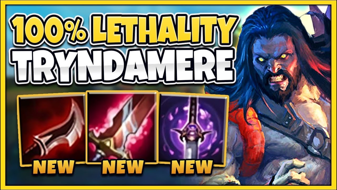 *100% LETHALITY* MY AUTO ATTACKS DO TRUE DAMAGE NOW!!! (THIS IS INSANE!) - League of Legends
