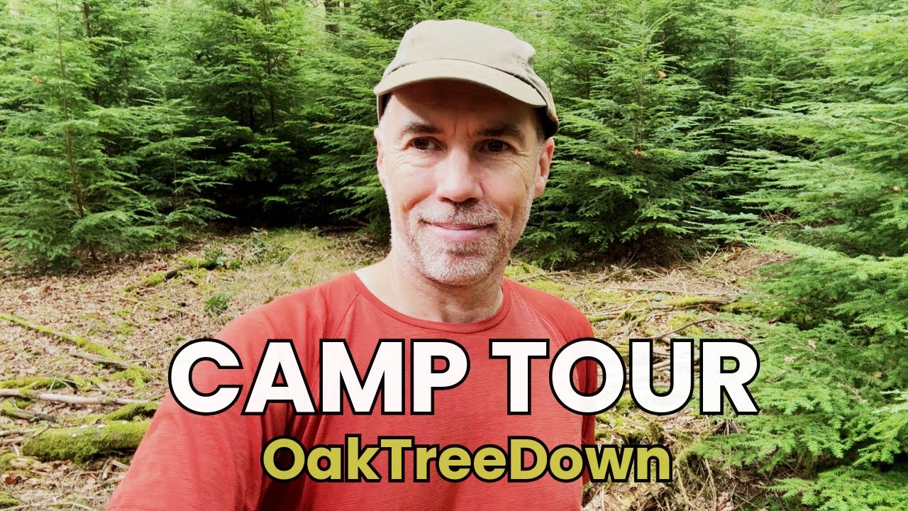 Nomad Life in the Woods | OakTreeDown Camp Tour