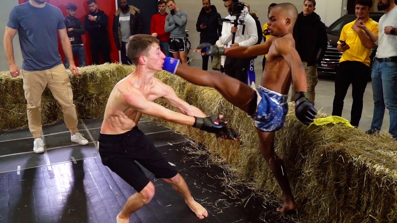 MUAY THA&Iuml; FIGHTER VS BOXER ! COMBAT ACHARN&Eacute; DES POIDS PLUMES 53kg vs 56kg ! YFC#31