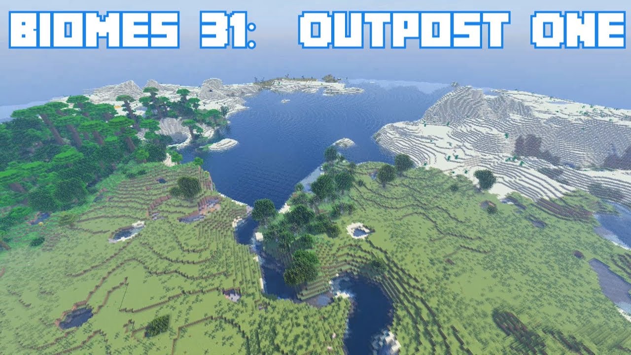 400+ Minecraft Biomes 031:  Outpost One!