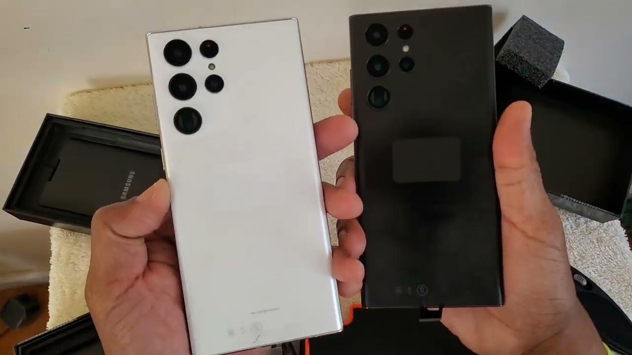 Samsung Galaxy S22 Ultra Pre-Order Unboxing With Cases Reviewed