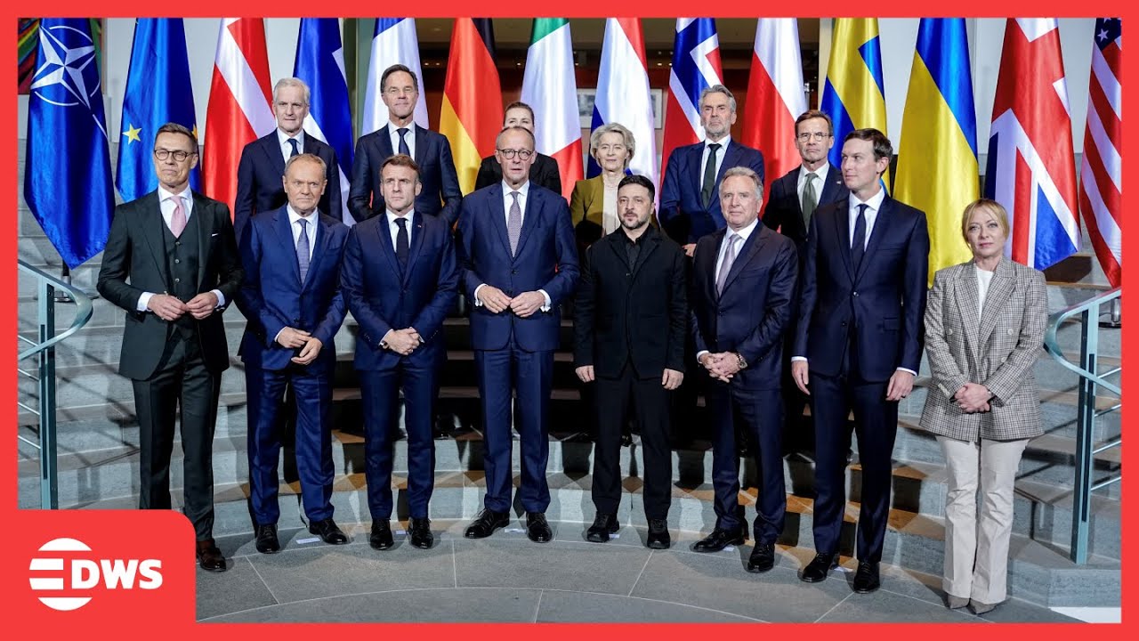 Historic Summit: Zelenskyy, Trump Envoys & European Leaders Arrive for Ukraine Peace Talks | AC1F