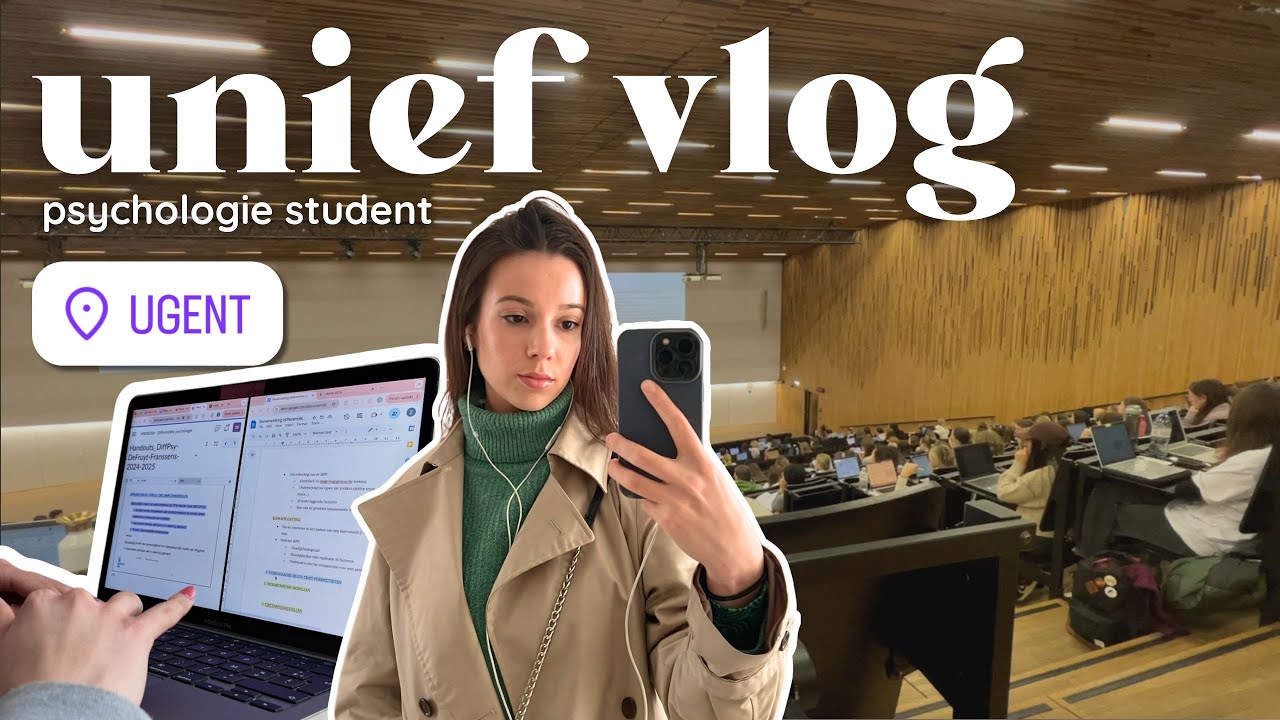 Unief vlog - Psychologie student aan UGent | studeren, alleen wonen, samen shoppen, puppy eigenaar