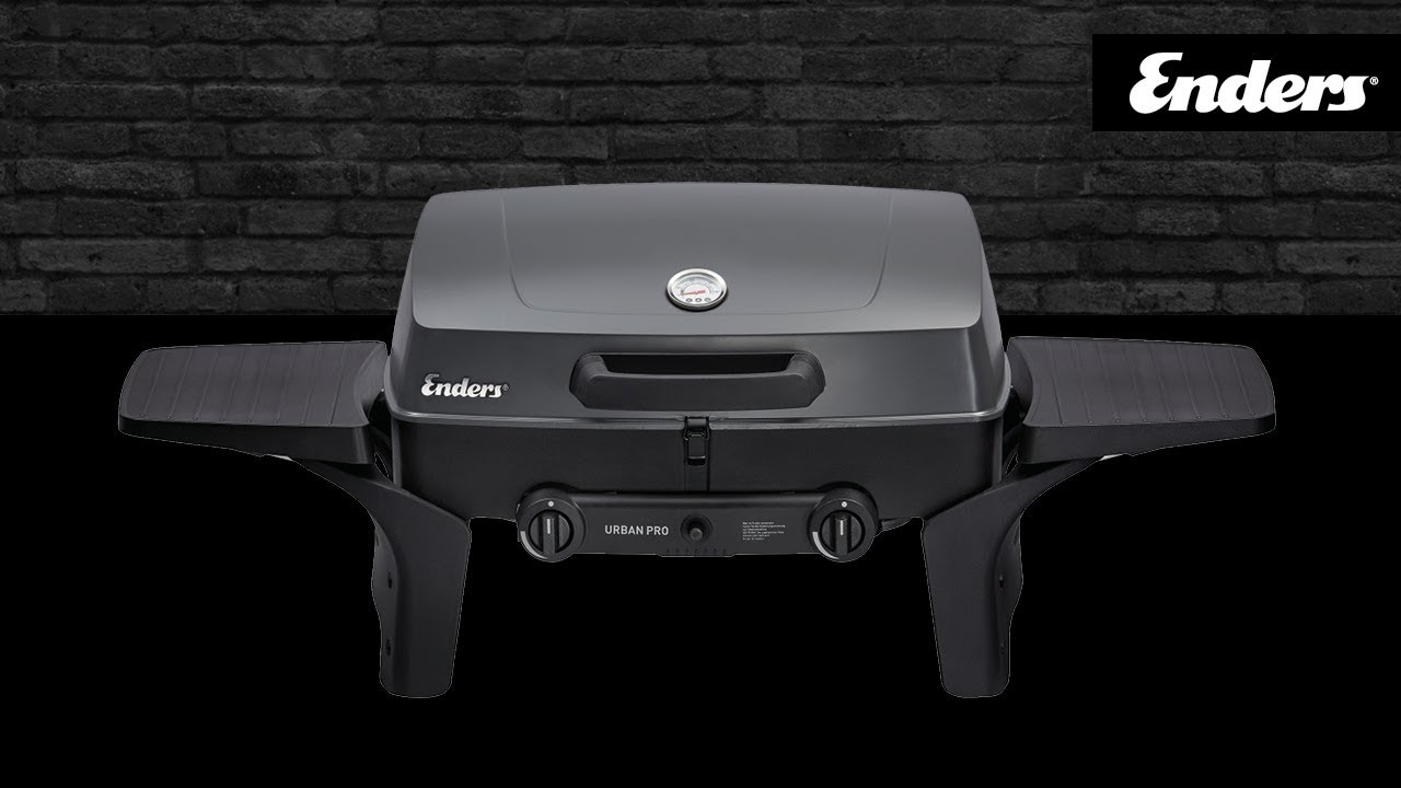 Enders URBAN PRO // mobiler Gasgrill 2-Brenner // Grillen Kochen und Backen