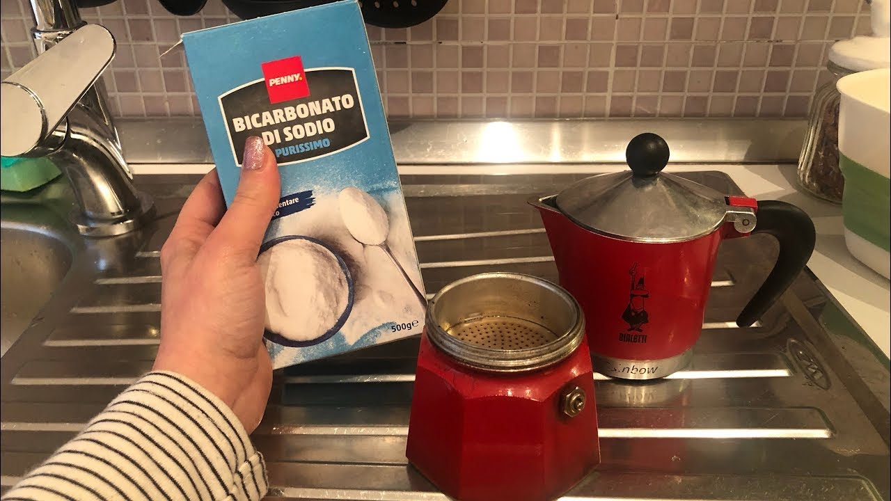 Moka come nuova con un semplice ingrediente! #lifehacks #tips #perte #home 