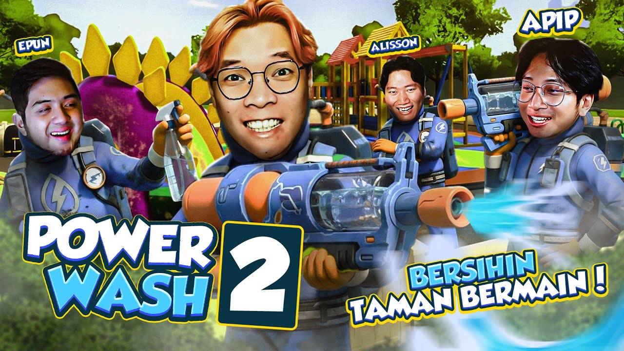 BERSIHIN TAMAN BERMAIN - PowerWash Simulator 2 Indonesia Part 6