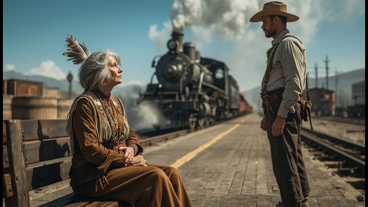 A Struggling Cowboy Widower Meets a “Too Old” Mail-Order Bride Left at the Station, Marries Her|